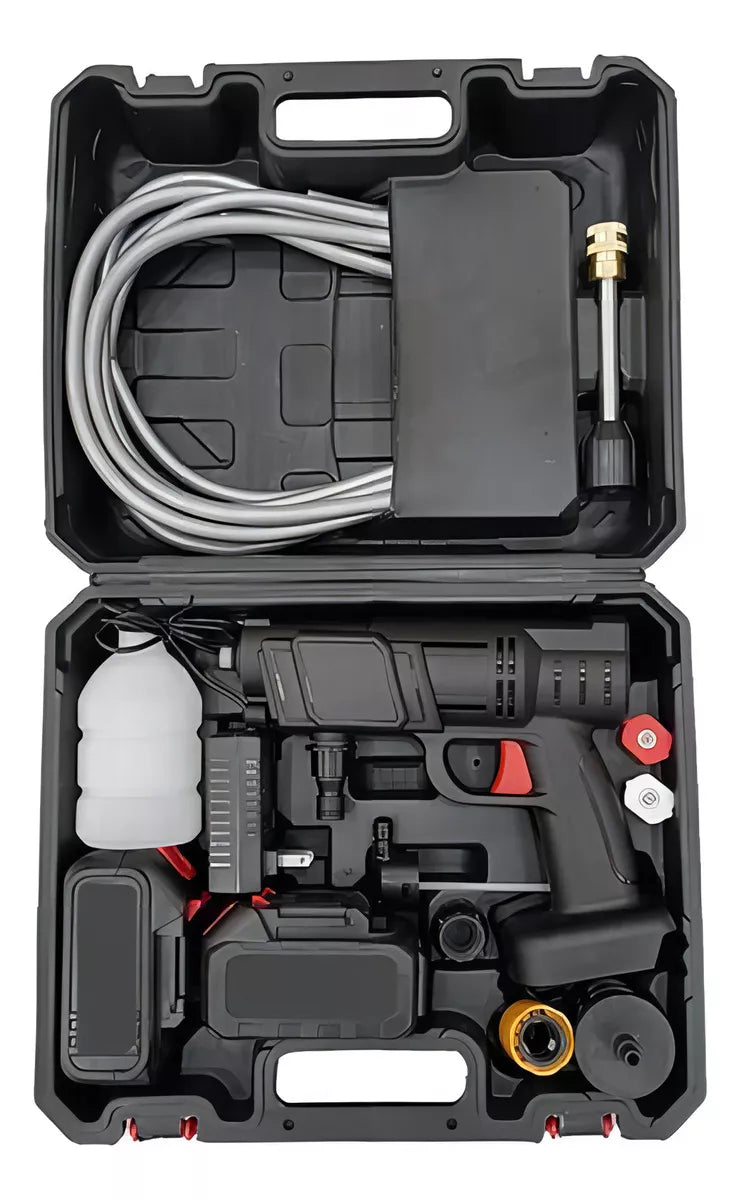 Hidrolavadora Inalámbrica 48V 2 Baterías + Maleta Y Accesorios