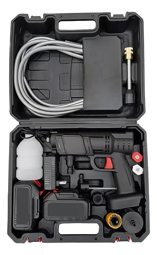 Hidrolavadora Inalámbrica 48V 2 Baterías + Maleta Y Accesorios